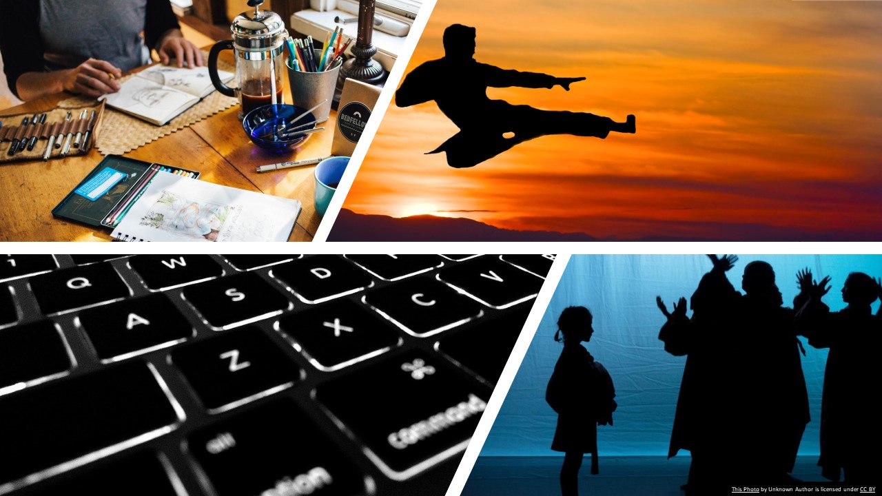 Unusual and unexpected routes to academic skills development