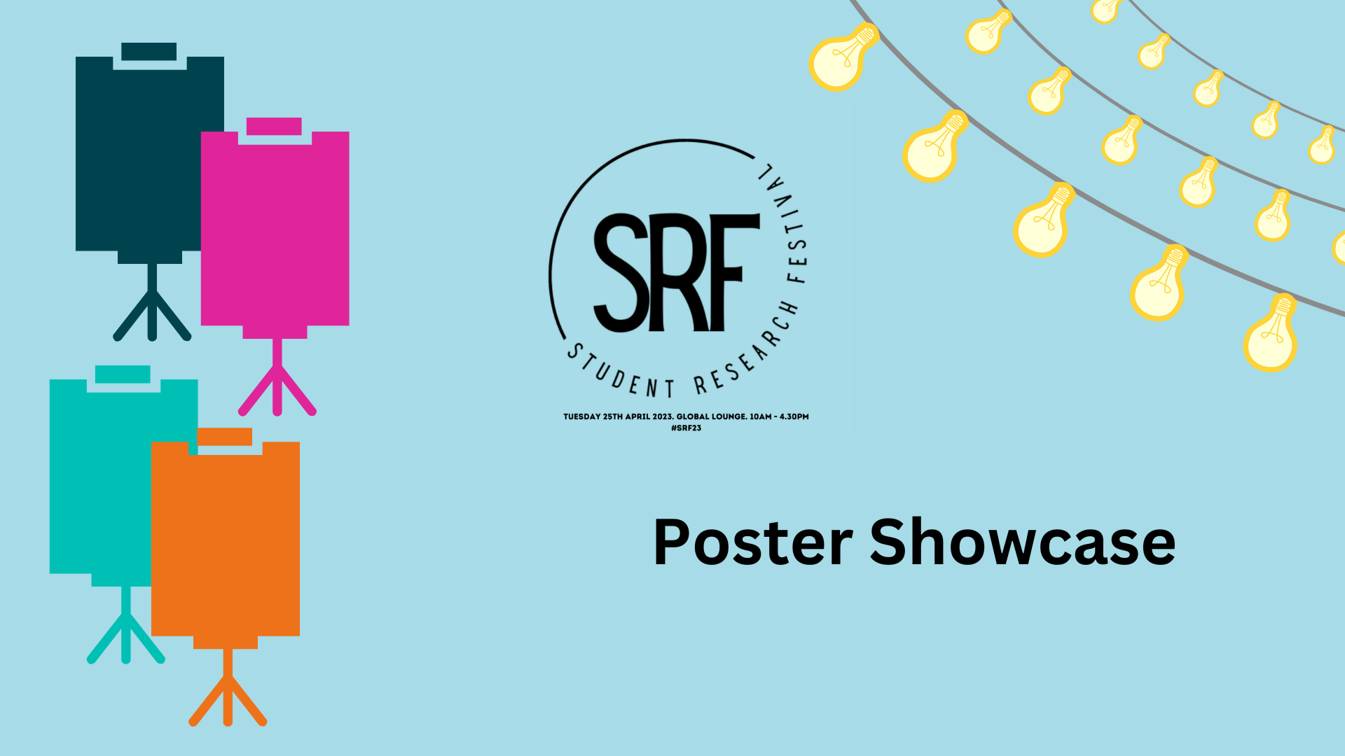 Student Research Festival: Poster showcase 2023