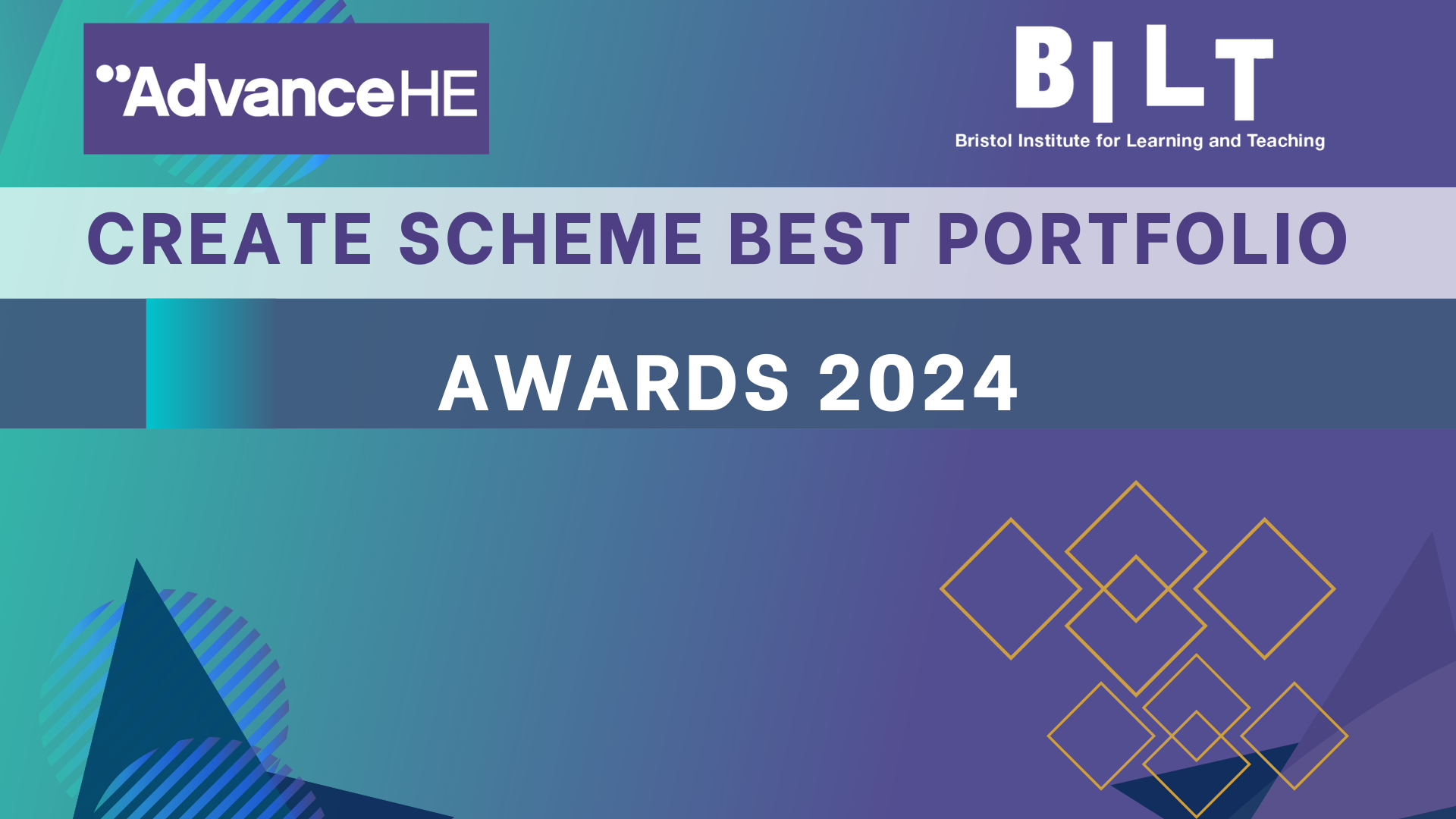 CREATE Scheme Best Portfolio Award 2024
