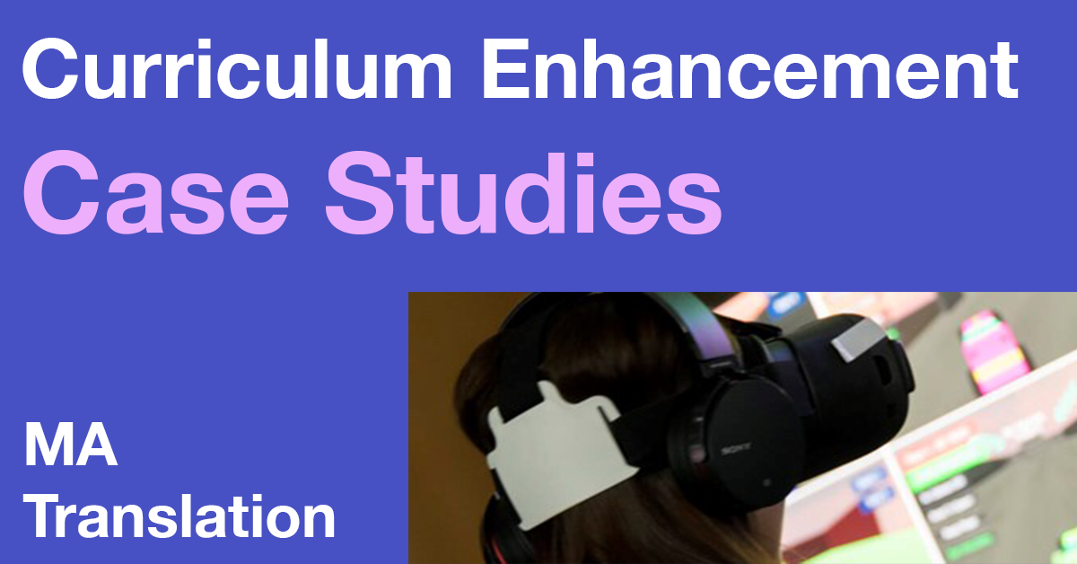 This is your career, you’re doing it: Designing authentic assessment on the MA Translation programme