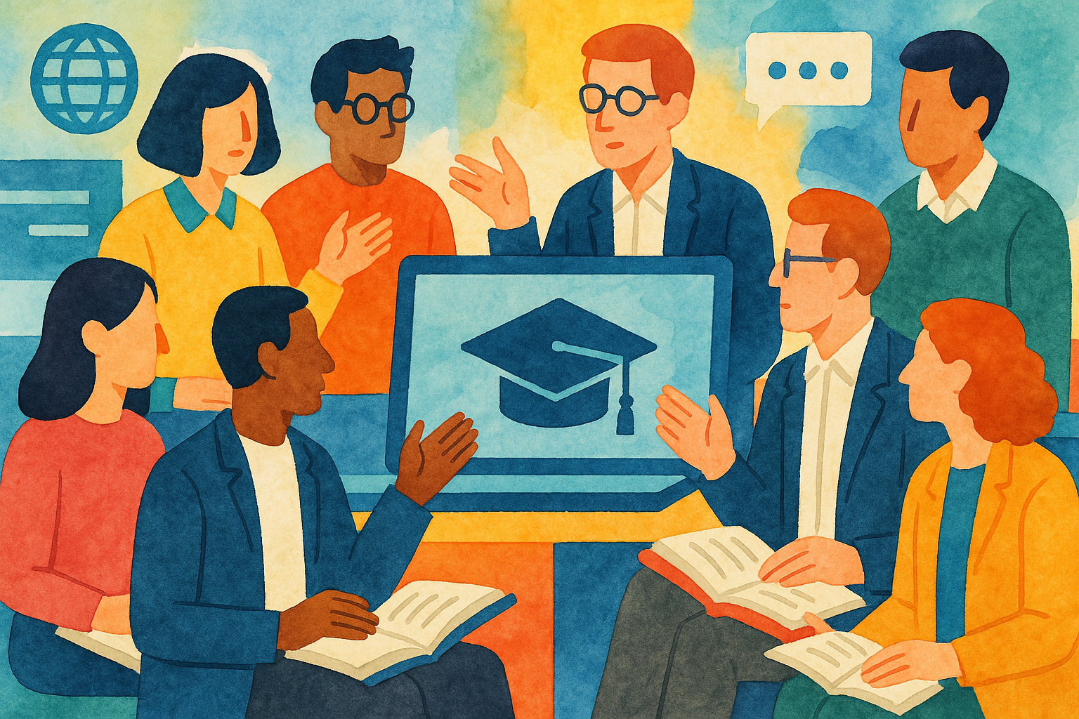 Higher Education discussions on AI, Summer 2025